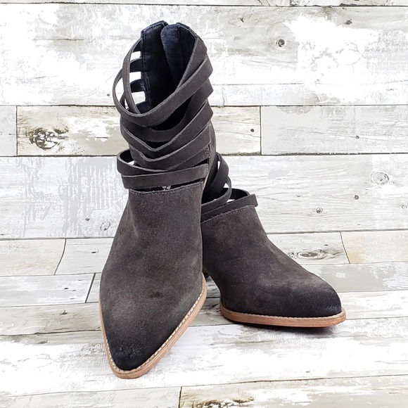 Free People Shoes - Free People Sloane Ankle Boot Marria Black 40/9.5